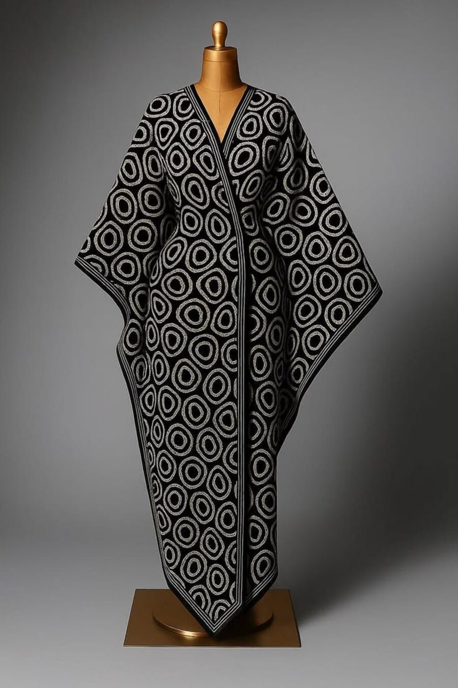 Monochrome bubu dress