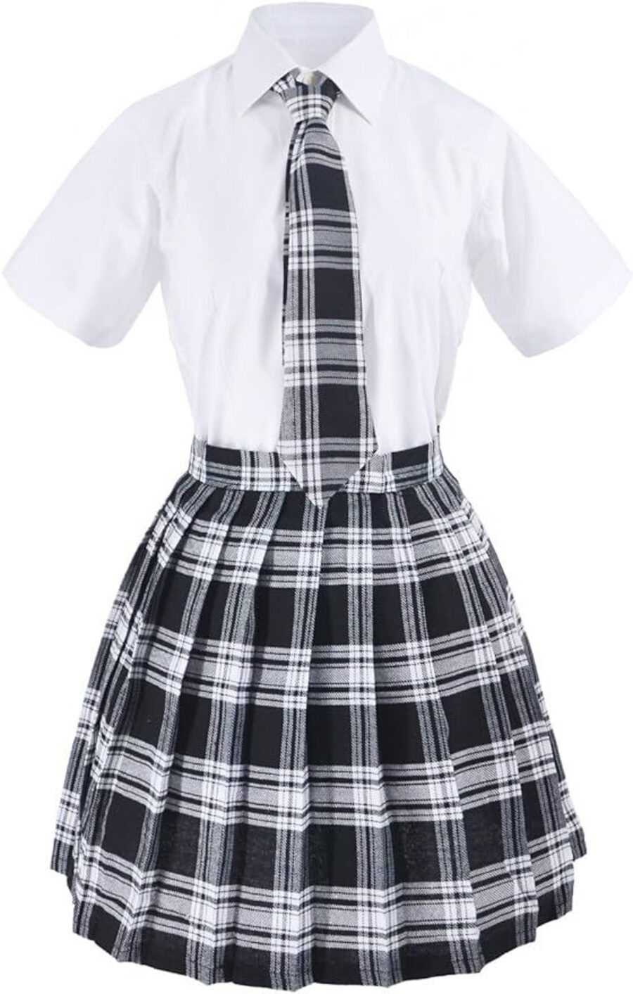 School uniform shirt and skirt tailored by Clasian